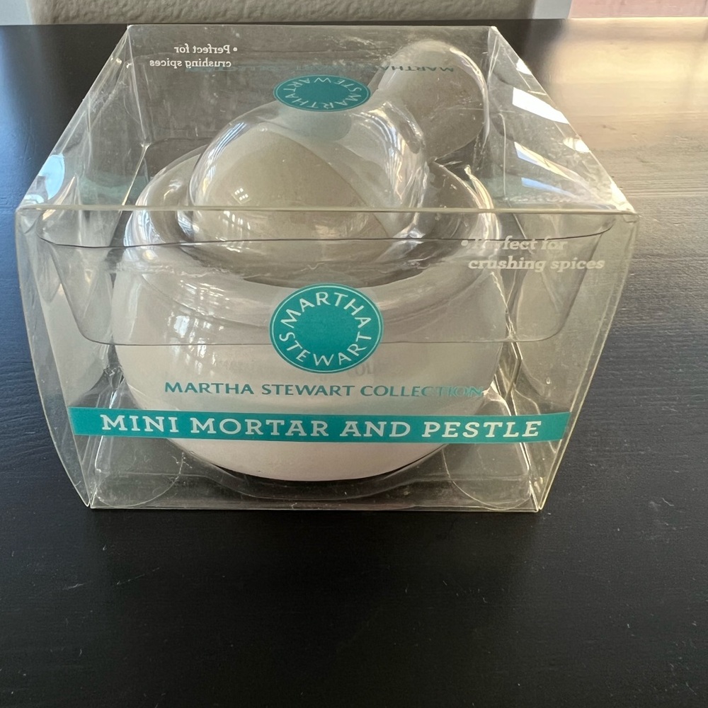 Martha Stewart Gray Mortar and Pestle